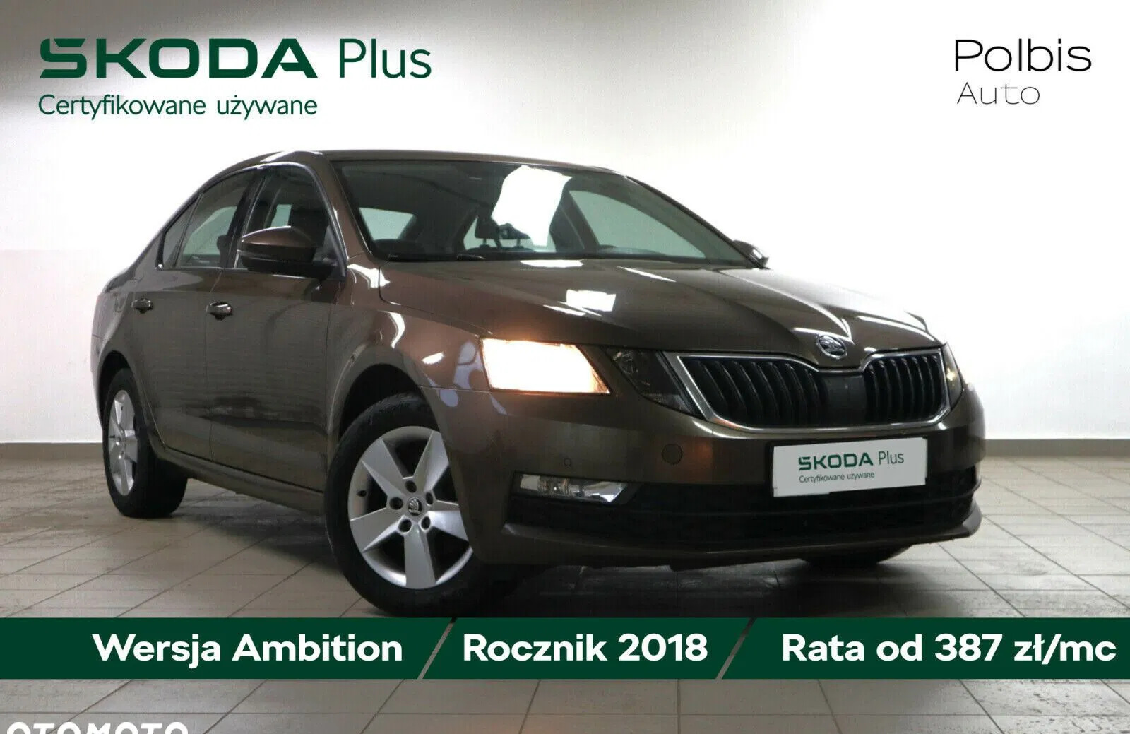 warmińsko-mazurskie Skoda Octavia cena 44900 przebieg: 168274, rok produkcji 2018 z Olsztyn